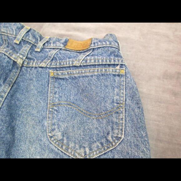 Lee Riders Womens Size 16P Vintage Blue Denim Jeans READ - Picture 5 of 14